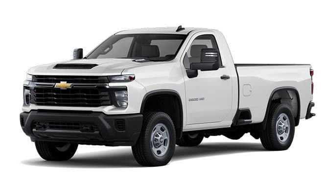 2026 Chevrolet Silverado HD in three-quarters view