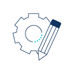 purpose built design icon