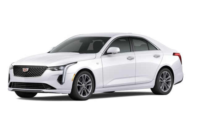 Front Three-Quarters View of the 2026 Cadillac CT4