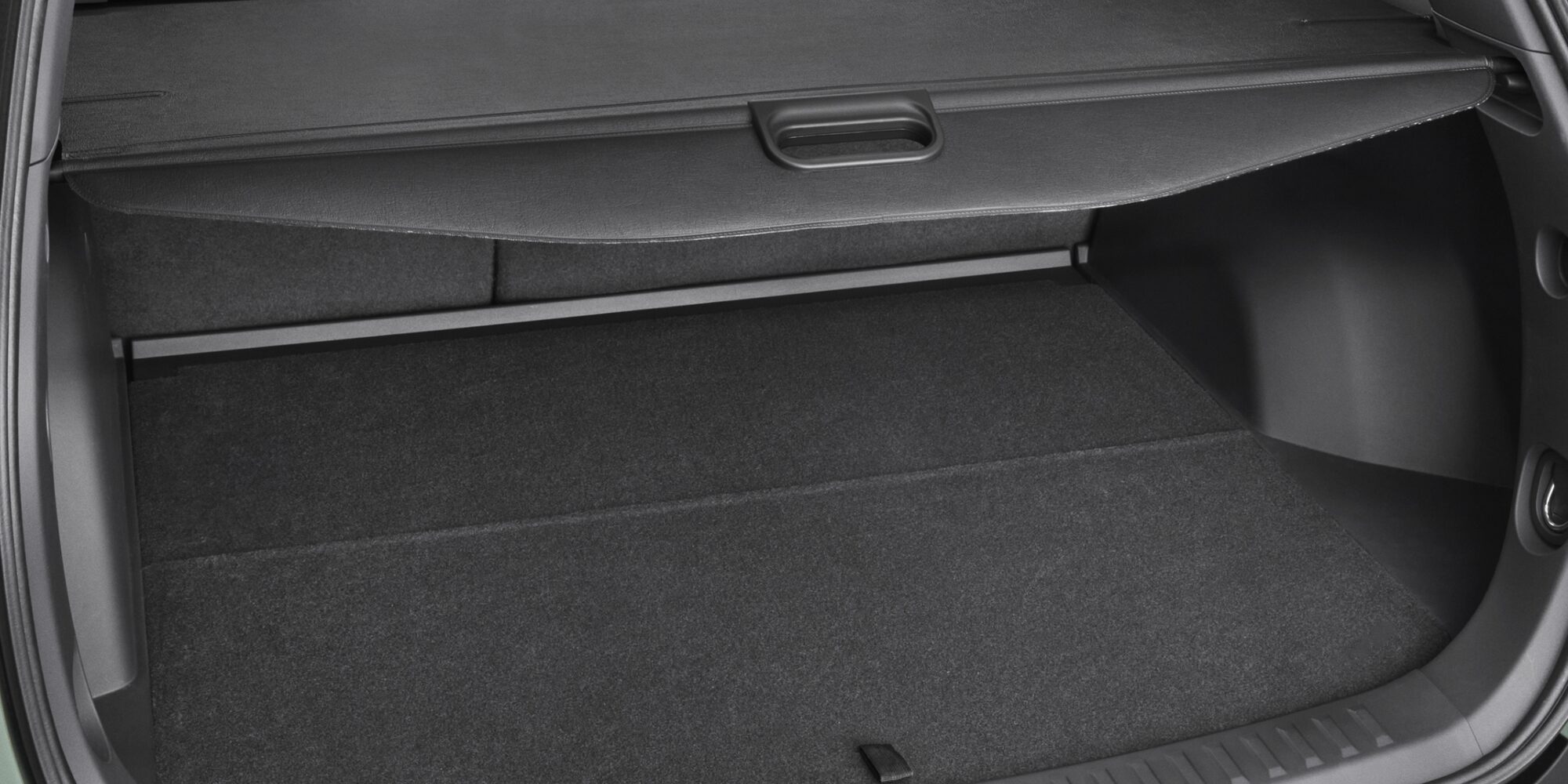 The trunk of a Chevrolet Equinox. 