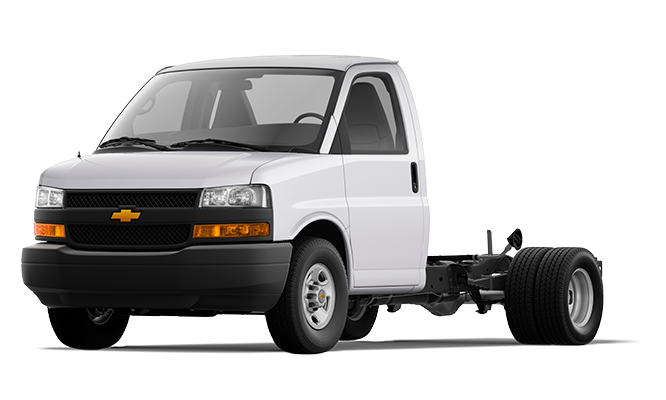 A 2026 Chevrolet Express Cargo Van Cutaway