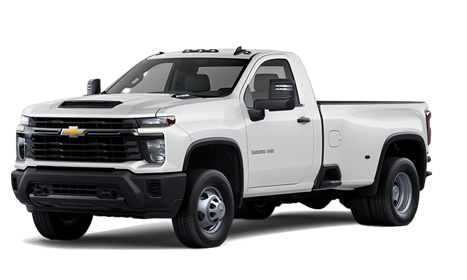 A white 2026 Chevrolet Silverado HD