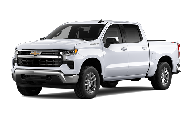 A white 2026 Chevrolet Silverado