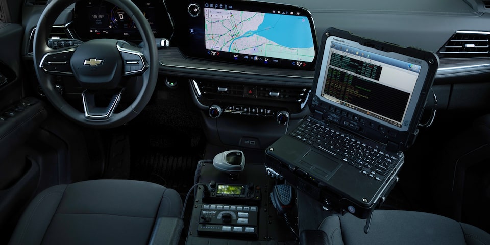 The front interior of a Chevrolet PPV