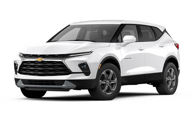 Front Three-Quarters View of the 2026 Chevrolet Blazer