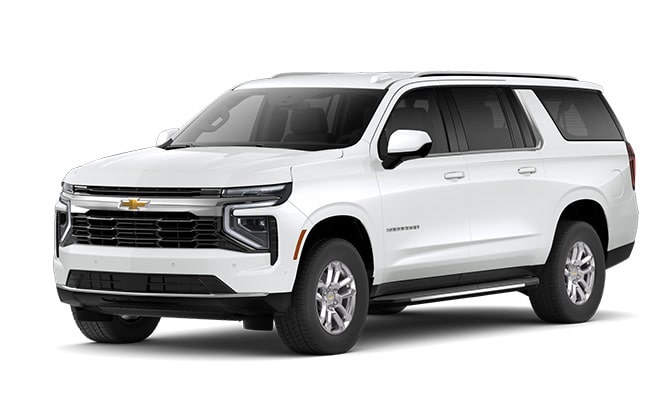 Front Three-Quarters View of the 2026 Chevrolet Suburban