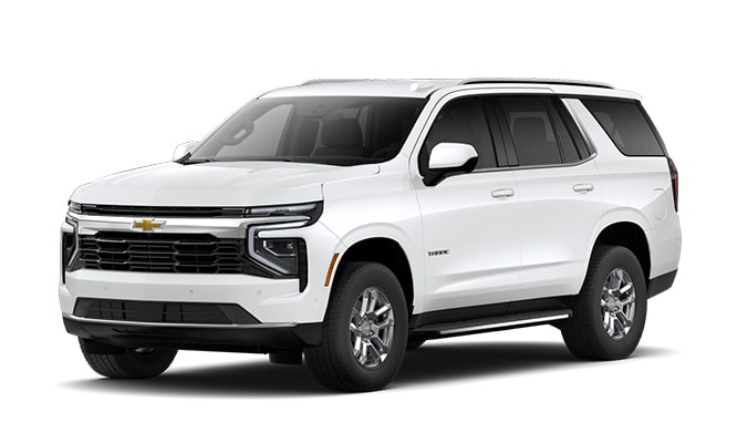 Front Three-Quarters View of the 2026 Chevrolet Tahoe