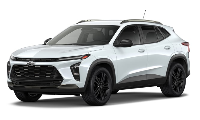 2026 Chevrolet Trax in three-quarter view