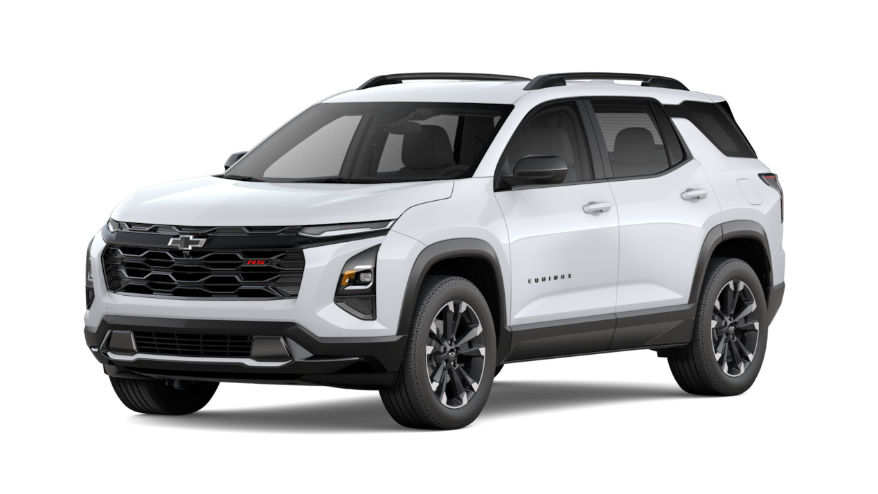 Front three-quarters view of the 2027 Chevrolet Equinox