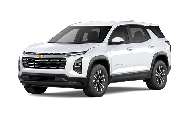 Front three-quarters view of the 2027 Chevrolet Equinox