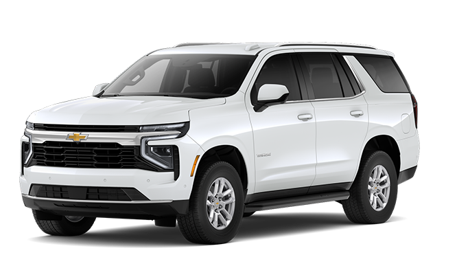 Three-quarters view of a 2027 Chevrolet Tahoe