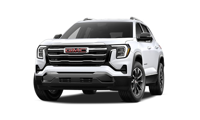 Front three-quarters view of the 2027 GMC Terrain