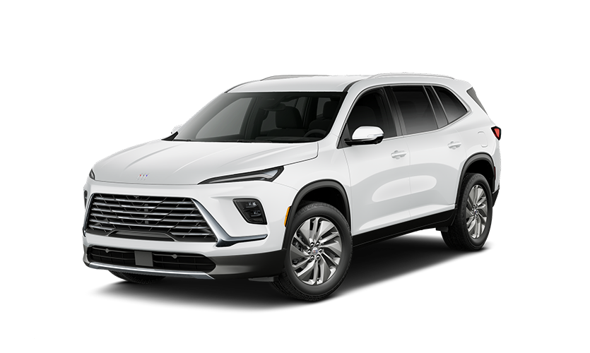 Front three-quarters view of a 2027 Buick Enclave