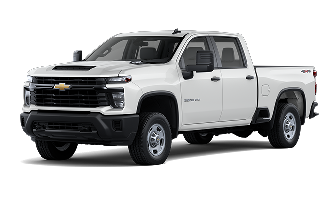 2026 Chevrolet Silverado HD in three-quarters view