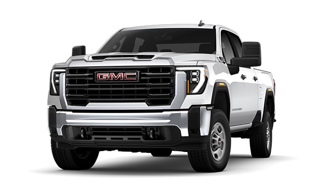 Three-Quarters Front View of the 2026 GMC Sierra 2500 HD