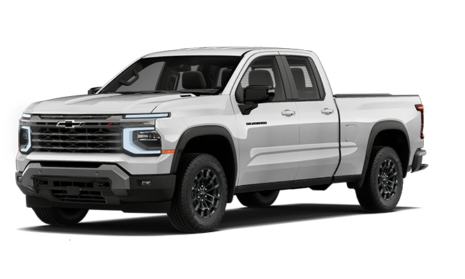 A white 2027 Chevrolet Silverado Z71
