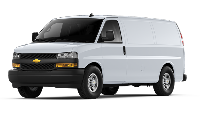 A 2026 Chevrolet Express Cargo Van
