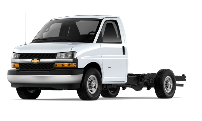A 2026 Chevrolet Express Cargo Van Cutaway