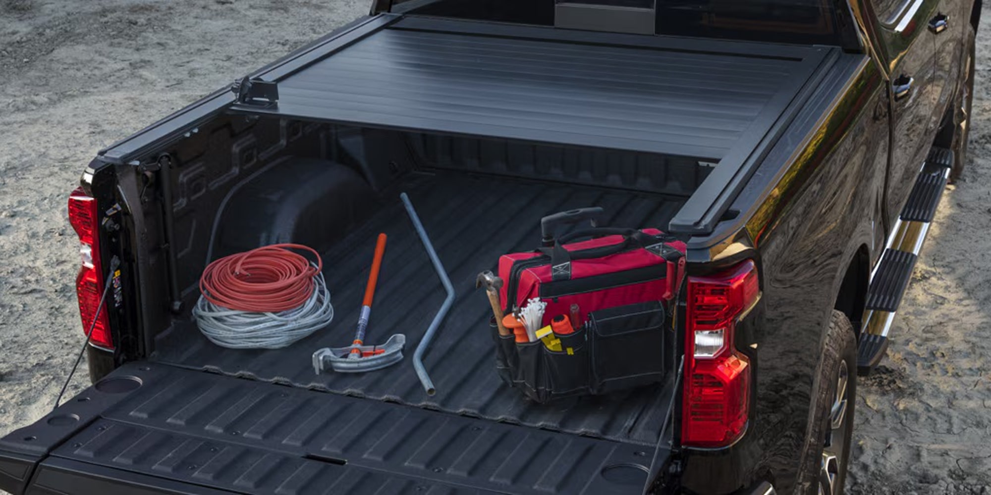 a truck bed cover