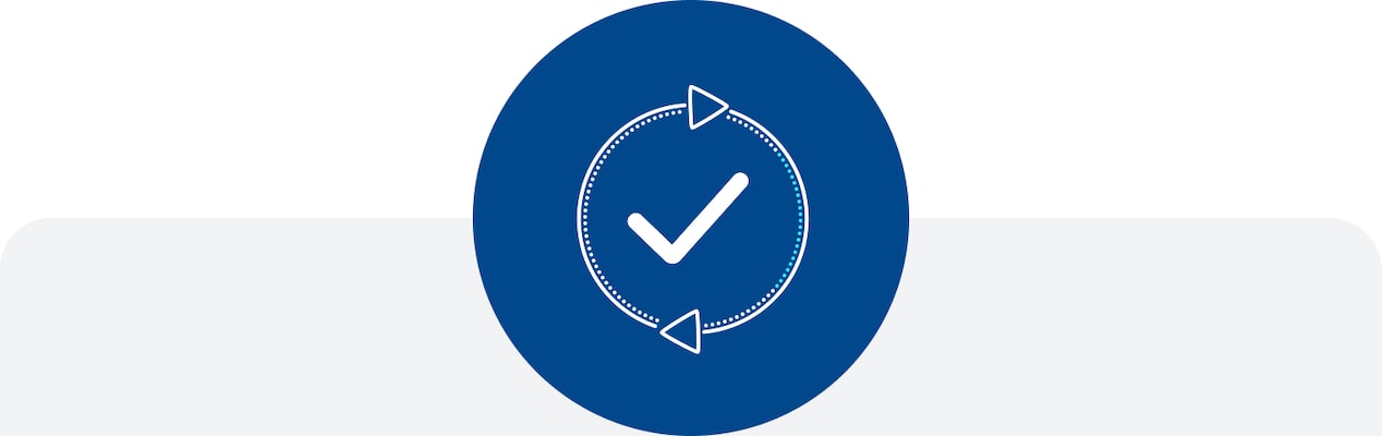 A cycle icon, representing a mutually beneficial relationship.